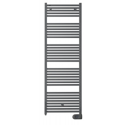 Sèche-serviettes électrique – Tweed gris anthracite – 750 W – 158,2 x 50 cm – Inertie fluide de marque ACOVA, référence: B9071200