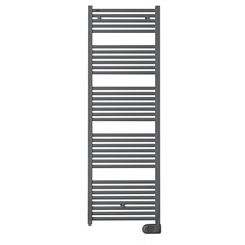 Sèche-serviettes électrique – Tweed gris anthracite – 750 W – 158,2 x 50 cm – Inertie fluide - ACOVA