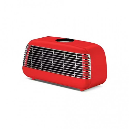 Radiateur soufflant céramique mobile – THOMSON Fifty Digital Vintage – 1500 W – Rouge – avec télécommande - Thomson