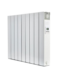 Radiateur électrique connecté – Volupta blanc – 2000 W – Inertie sèche – Horizontal - UNIV'R CHAUFFAGE