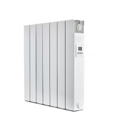 Radiateur électrique connecté – Volupta blanc – 1500 W – Inertie céramique – Horizontal - UNIV'R CHAUFFAGE