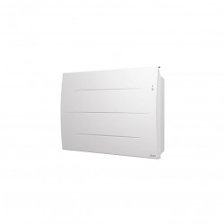 Radiateur électrique horizontal à inertie pierre – Sibayak II blanc – 1500 W – Programmable – Connecté – Fabrication française de marque SAUTER, référence: B9073900