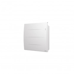 Radiateur électrique à inertie pierre – Sibayak II blanc – 1000 W – Connecté – Programmable – Détection présence – Format horizo de marque SAUTER, référence: B9074000