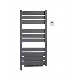 Sèche-serviettes électrique soufflant – Madras Air gris anthracite – 500 + 1000 W – 109,4 x 50 cm de marque ACOVA, référence: B9074500