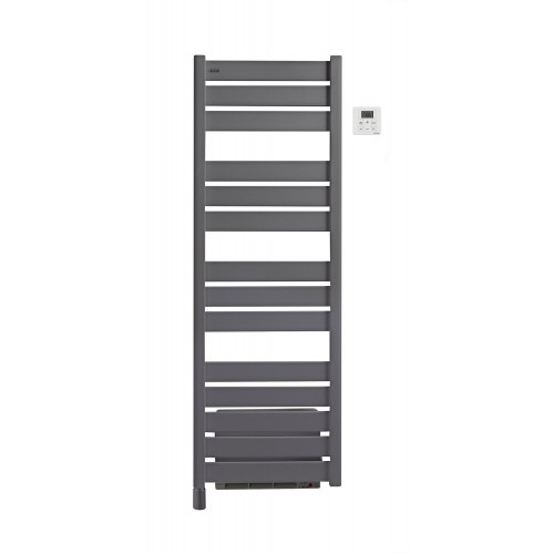 Sèche-serviettes électrique soufflant – Madras Air gris anthracite – 750 + 1000 W – 151,7 x 50 cm - ACOVA