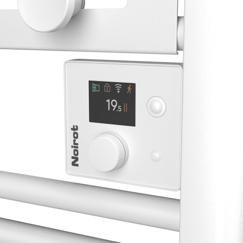 Sèche-serviettes électrique connecté – Actibain Connect blanc – 500 W – 50 x 101,1 cm - Noirot