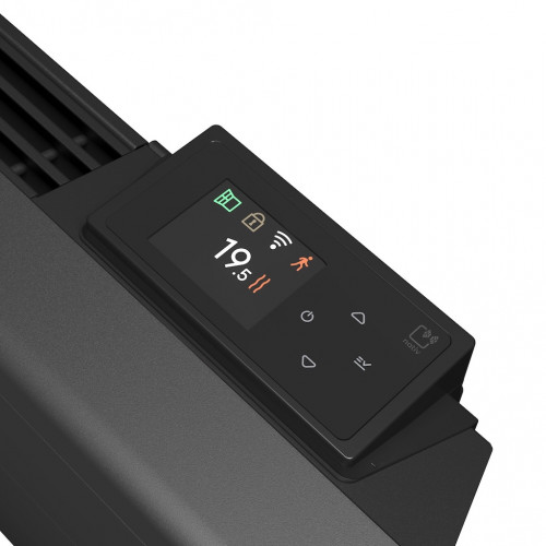 Radiateur électrique connecté – Radiasoft 2 gris – 1000 W – horizontal - Noirot