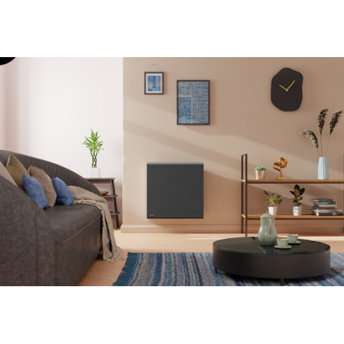 Radiateur électrique connecté – Radiasoft 2 gris – 1000 W – horizontal - Noirot