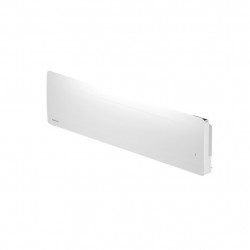 Radiateur électrique à inertie fonte – Walter 2 blanc – 1500 W – horizontal long connecté de marque Noirot, référence: B9078400