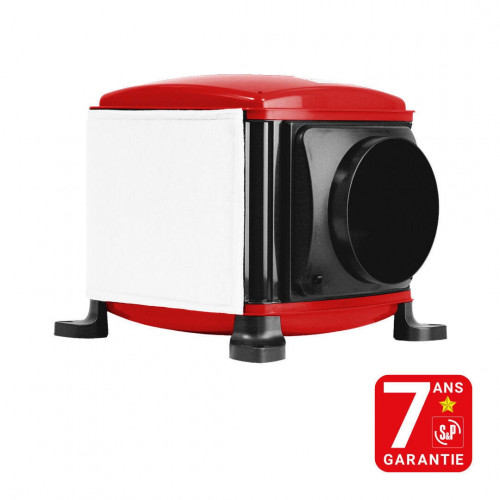 Caisson de ventilation par insufflation - PULSIVE - T5 - 212 m³/h - filtre G4 - S&P