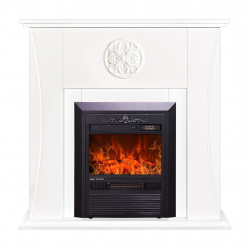 Cheminée électrique – Benedict & Cristina – 2000 W – Flamme LED – Blanc de marque ArtFlame, référence: B9079500