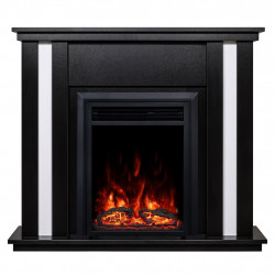 Cheminée électrique – Gustavo & Cris – 1500 W – Multicolore – Noir de marque ArtFlame, référence: B9079800