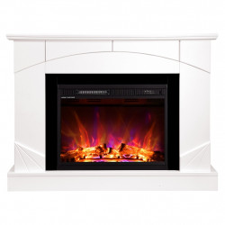 Cheminée électrique – Madeira & Lorance color – 1500 W – 3 flammes – Télécommande - ArtFlame
