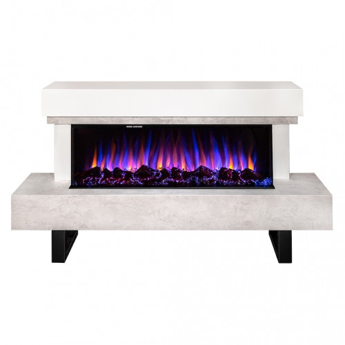 Cheminée électrique – Monro & Dalas – 1500 W – 30 flammes – Thermostat – Télécommande - ArtFlame