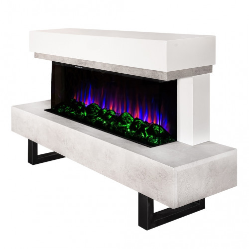 Cheminée électrique – Monro & Dalas – 1500 W – 30 flammes – Thermostat – Télécommande - ArtFlame