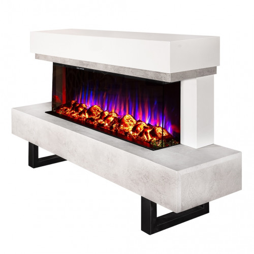 Cheminée électrique – Monro & Dalas – 1500 W – 30 flammes – Thermostat – Télécommande - ArtFlame