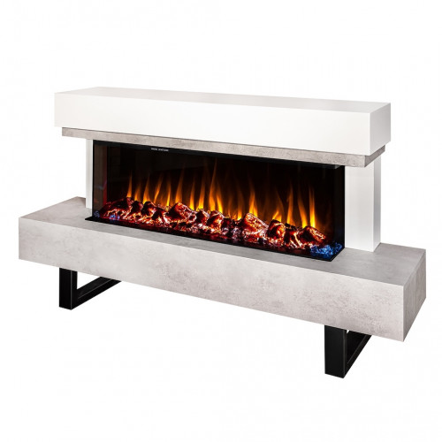 Cheminée électrique – Monro & Dalas – 1500 W – 30 flammes – Thermostat – Télécommande - ArtFlame