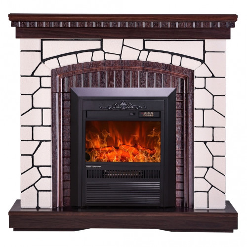 Cheminée électrique – Natali & Cristina – 2000W – Flamme décorative – Télécommande - ArtFlame