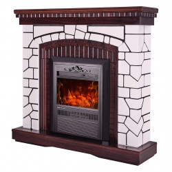 Cheminée électrique – Natali & Cristina – 2000W – Flamme décorative – Télécommande - ArtFlame