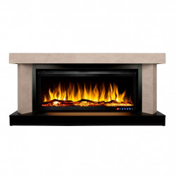 Cheminée électrique – Palermo Maxi & Schubert 42 – 1500W – Multicolore – Thermostat de marque ArtFlame, référence: B9081300