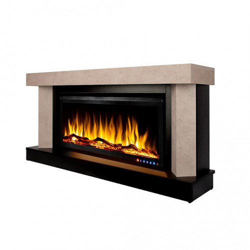 Cheminée électrique – Palermo Maxi & Schubert 42 – 1500W – Multicolore – Thermostat - ArtFlame