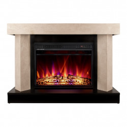 Cheminée électrique – Palermo Mini & Lorance Color – 1500W – 3 couleurs de flamme de marque ArtFlame, référence: B9081400