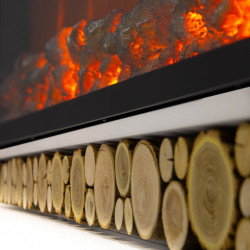 Cheminée électrique – Rio & Tanzania – 1500W – décor bois - ArtFlame