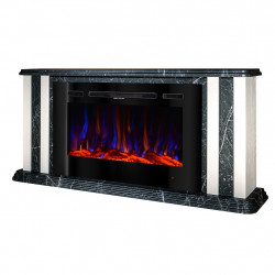 Cheminée électrique – Tatler & Adeli – 1500W – Flamme 3 couleurs - ArtFlame