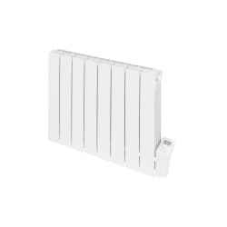 Radiateur électrique à inertie fluide – 1500 W – Horizontal – Blanc – Programmable de marque Fondital, référence: B9073200