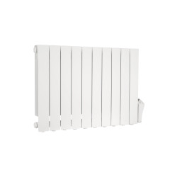 Radiateur électrique à inertie fluide – 1800 W – Horizontal – Blanc – Programmable de marque Fondital, référence: B9073300