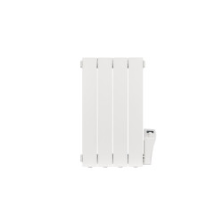 Radiateur électrique à inertie fluide – 700 W – Horizontal – Blanc – Programmable de marque Fondital, référence: B9073400
