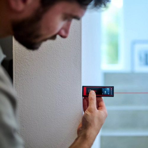 Télémètre laser TC-LD 30 R – Mesure précise jusqu’à 30 m – Distances, surfaces et volumes – Écran LCD rétroéclairé - EINHELL 
