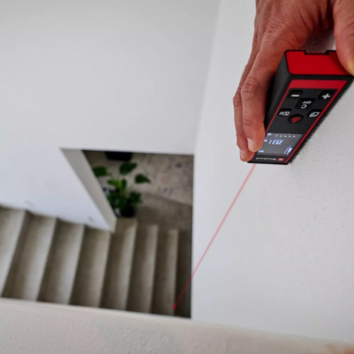 Télémètre laser TC-LD 60 R – Portée 60 m – ±2 mm/m – Fonctions Pythagore et repérage – Mémoire 20 mesures - EINHELL 