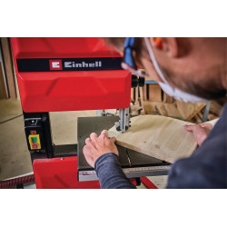 Scie à ruban stationnaire – TC-SB 245 L – 400 W – Table inclinable – Hauteur de coupe jusqu’à 101 mm – Éclairage LED – Lame 1712 - EINHELL