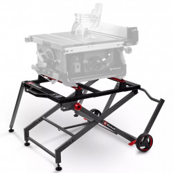 Support pour scie circulaire – E-Stand TSS – Acier – Hauteur réglable 57 à 62 cm – Charge max. 200 kg – Repliable – Roulettes in de marque EINHELL , référence: B9090700