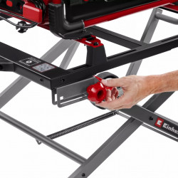 Support pour scie circulaire – E-Stand TSS – Acier – Hauteur réglable 57 à 62 cm – Charge max. 200 kg – Repliable – Roulettes in - EINHELL 