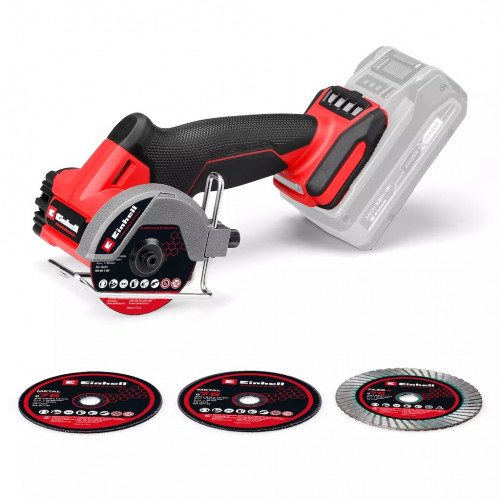 Disqueuse sans fil compacte – TP-CO 18/76-C Li BL – Ø 76 mm – 18 V – Brushless – Solo – Profondeur 16 mm – 20 000 tr/min - EINHELL 