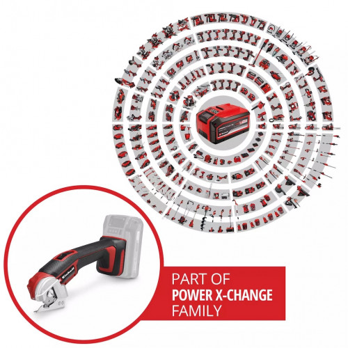 Découpeur universel sans fil – TE-UC 18/6 Li – Ø 44 mm – 18 V – Brush – Solo – Profondeur 6 mm – 400 tr/min - EINHELL 