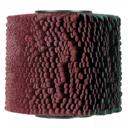 Brosse à bandes abrasives – 120 x 100 mm – Grain 80 – Compatible TP-BR 18/32 Li BL de marque EINHELL , référence: B9091700