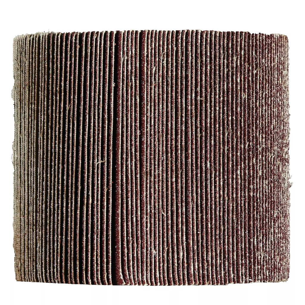 Brosse à bandes abrasives ? 120 x 100 mm ? Grain P80 ? Pour métal et bois ? Compatible TP BR 1832 Li BL - vue 2