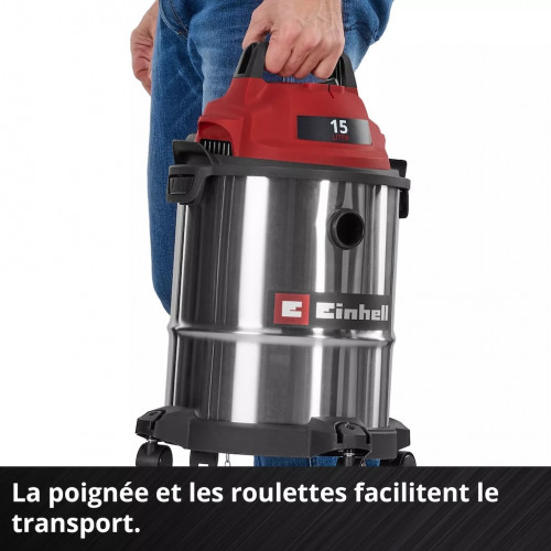 Aspirateur eau et poussières - TC-VC 1540 S - EINHELL 
