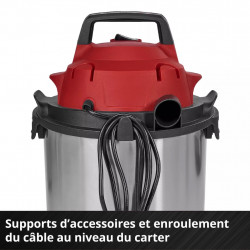 Aspirateur eau et poussières - TC-VC 1540 S - EINHELL 