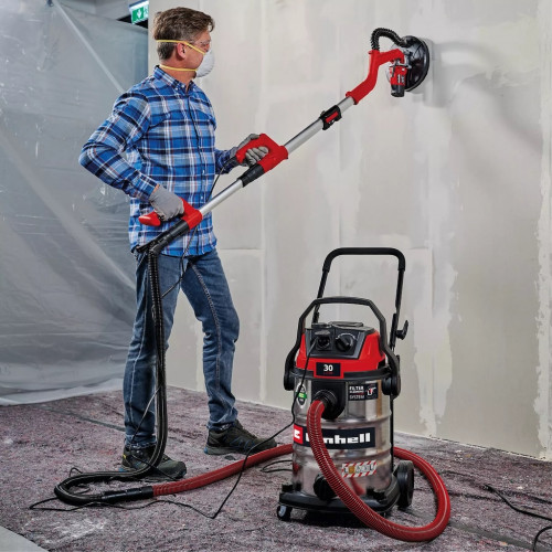 Aspirateur eau et poussières – TC-VC 3080 SACL – 1150 W – Cuve inox 30 L – Filtre HEPA – Classe L - EINHELL