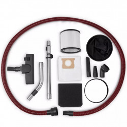 Aspirateur eau et poussières – 50 L – 230 mbar – 1 300 W – Filtre HEPA – Classe L – Cuve inox - EINHELL