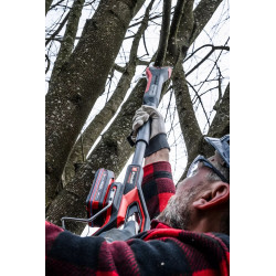 Sécateur sans fil professionnel – Moteur sans charbon – Coupe jusqu’à 35 mm – Télescopique 3 m – Lames Bypass – Poignée Softgrip - EINHELL