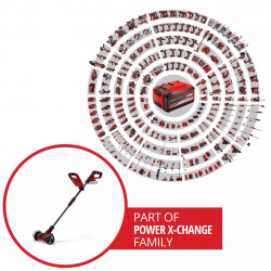Nettoyeur de joints sans fil – GE-CC 18/110 Li E-Solo – 18 V – Variateur électronique – Capot de protection – Manche télescopiqu - EINHELL 
