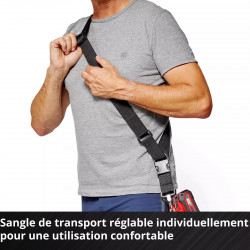 Souffleur de feuilles sans fil – GP-LB 36/230 Li E BL-Solo – 36 V – 230 km/h – Débit 890 m³/h – Tube ajustable - EINHELL