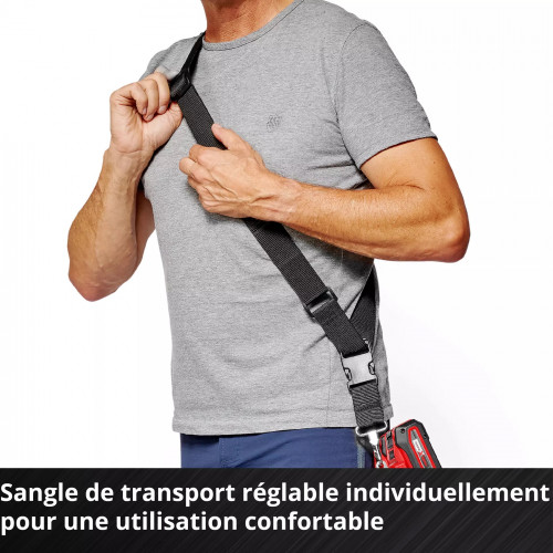 Souffleur de feuilles sans fil – GP-LB 36/230 Li E BL-Solo – 36 V – 230 km/h – Débit 890 m³/h – Tube ajustable - EINHELL