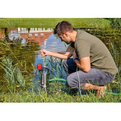Pompe d’évacuation eaux chargées – GC-DP 7035 N ECO PLUS - 700 W - 19 000 l/h - EINHELL