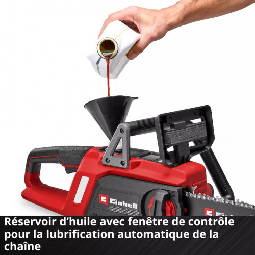 Tronçonneuse sans fil – GE-LC 18/25 Li BL-Solo - 22,5 cm - Brushless - 6,5 m/s - 18 V - EINHELL